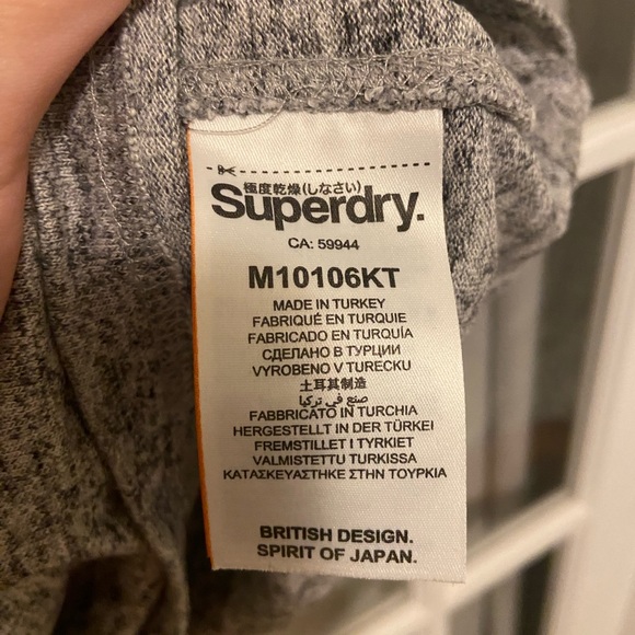 Superdry heather grey graphic t-shirt - Picture 5 of 7